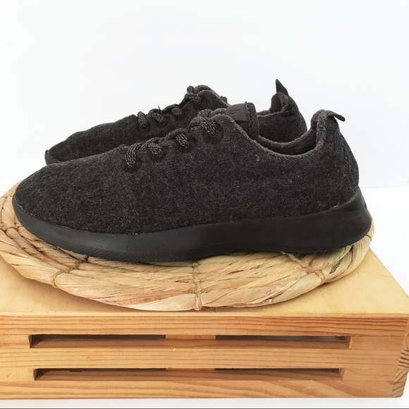Allbirds Wool Runners Natural Black Black Sole - Picture 3 of 8